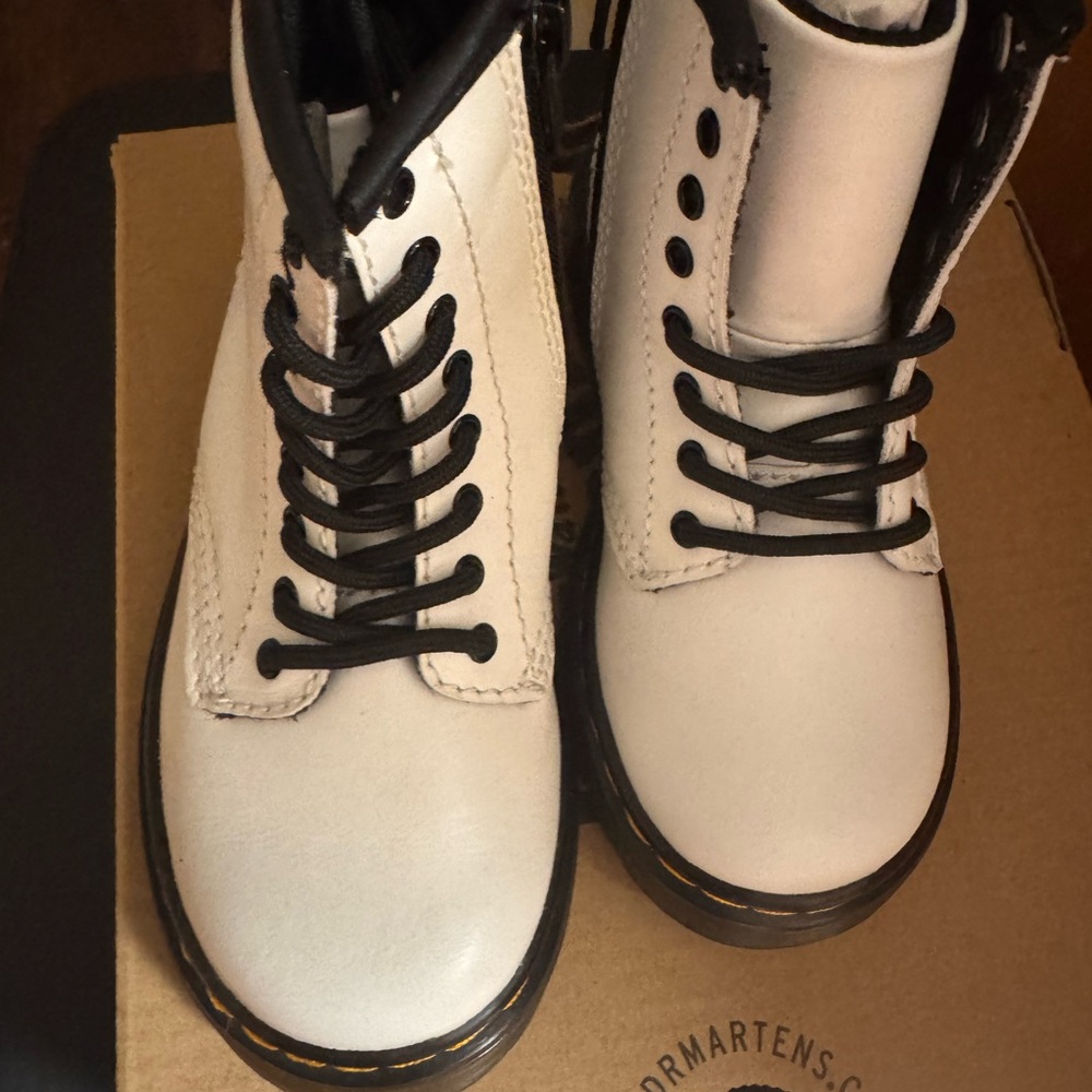 Dr. Martens 1460 White Boots